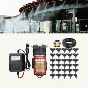 Bộ Phun Sương 30 Béc Inox | Bơm RO
